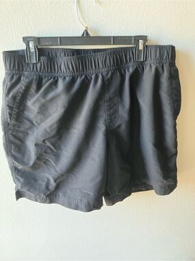 The North Face Men's Black Athletic Elastic-Waist Shorts